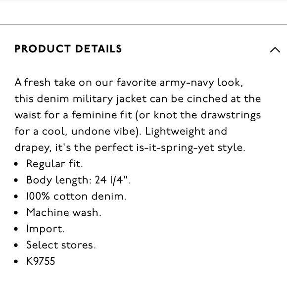 {{madewell}} Denim Southlake Military Jacket - Picture 6 of 9